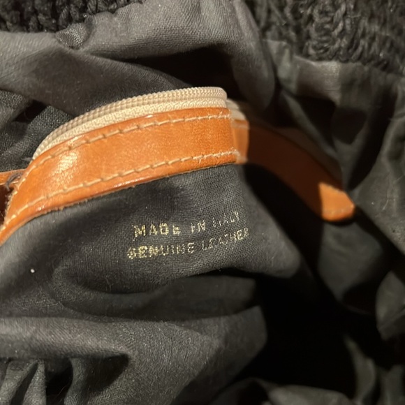 Made in Italy, black purse - Picture 4 of 5